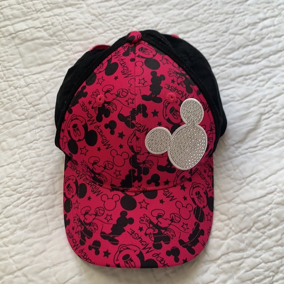 Disney Mickey Mouse Logo Sequin Cap Youth - Picture 2 of 8